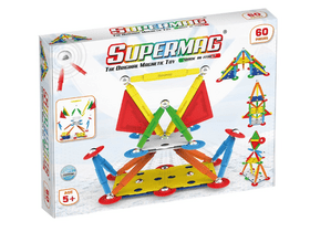 Supermag Projects Multicolor 60 db-os mágneses építőjáték (SMG 0652) Supermag Projects Multicolor 60 db-os mágneses építőjáték (SMG 0652)