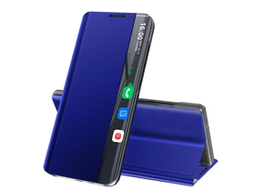 Gigapack Samsung Galaxy A55 5G (SM-A556) textil hatású flip tok, kék (GP-157967) Gigapack Samsung Galaxy A55 5G (SM-A556) textil hatású flip tok, kék (GP-157967)