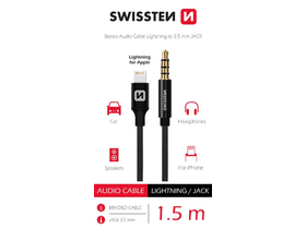 Swissten audio adapter lightn-3,5mmJack
