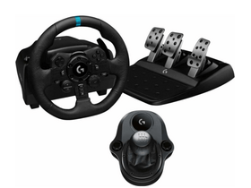 Logitech G923 SE Kormány + pedálok + váltókar (991-000531) Logitech G923 SE Kormány + pedálok + váltókar (991-000531)