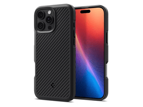 Spigen Apple iPhone 16 Pro Max Szilikon tok, fekete (ACS08023)
