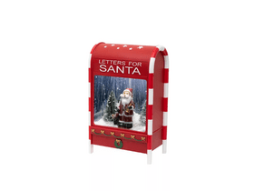 Home LFS400 zenélő, havazó postaláda, 4 db hidegfehér LED