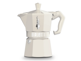 Bialetti Moka Exclusive kotyogós kávéfőző, 3 adag, krém (9059) Bialetti Moka Exclusive kotyogós kávéfőző, 3 adag, krém (9059)