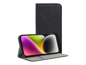 Gigapack GP-150686 Samsung Galaxy A05s bőr hatású flip tok, fekete Gigapack GP-150686 Samsung Galaxy A05s bőr hatású flip tok, fekete