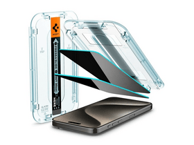 Spigen AGL06874 iPhone 15 Pro Max képernyővédő üveg, 2db Spigen AGL06874 iPhone 15 Pro Max képernyővédő üveg, 2db