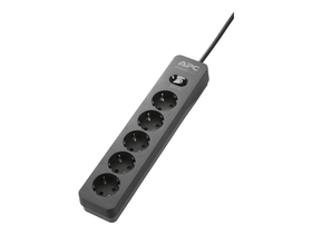 Essent SurgeA 5 Outlet BK 230V GER