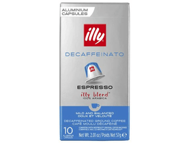 Illy Decaffein Nespresso kompatibilis kávékapszula, 10db