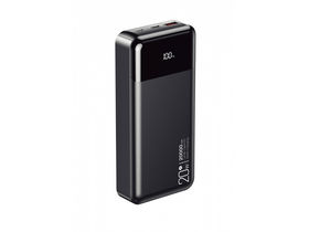 Cellect Power bank PR192 PD20W,20000mAh, fekete (CEL-PBANK-PR192-BK) Cellect Power bank PR192 PD20W,20000mAh, fekete (CEL-PBANK-PR192-BK)