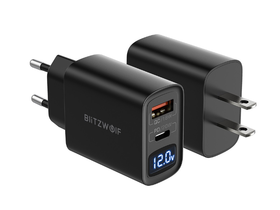 BW-S19 h. töltő adapter 20W 2 portos USB