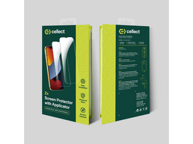 Cellect iPhone 17 Pro applikátor 2 üvegfóliával (LCD-IPH17PR-APP)