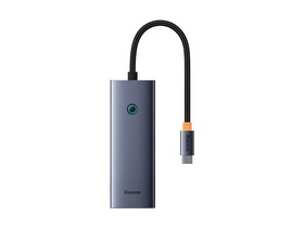 Baseus UltraJoy 5-Port HUB dokkoló állomás, szürke (B0005280181100)