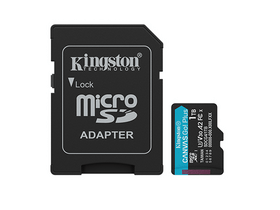 Kingston Canvas Go Plus microSD kártya, 1 TB (SDCG4/1TB) Kingston Canvas Go Plus microSD kártya, 1 TB (SDCG4/1TB)
