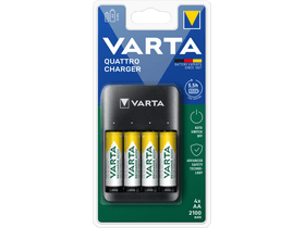 VARTA VALUE USB QUATTRO töltő + 4db AA 2100 mAh akkumulátor VARTA VALUE USB QUATTRO töltő + 4db AA 2100 mAh akkumulátor