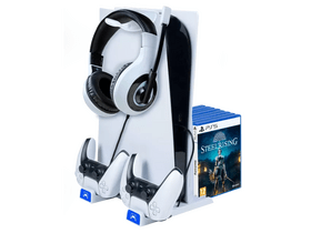 Nacon PS5 tartó és töltőállomás (P2808910) Nacon PS5 tartó és töltőállomás (P2808910)