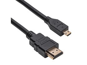 Akyga AK-HD-15R HDMI - micro HDMI kábel, 1,5m, fekete Akyga AK-HD-15R HDMI - micro HDMI kábel, 1,5m, fekete