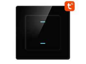 Avatto N-TS10-B2 Érintőkapcsoló WiFi Double TUYA, fekete Avatto N-TS10-B2 Érintőkapcsoló WiFi Double TUYA, fekete
