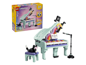 LEGO® Creator 3 az 1-ben Zenés dekoráció cicával (31392)