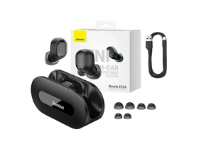 Baseus Bowie EZ10 Bluetooth fülhallgató, fekete Baseus Bowie EZ10 Bluetooth fülhallgató, fekete