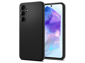 Spigen Samsung A55 5G Szilikon tok, fekete (ACS07526)