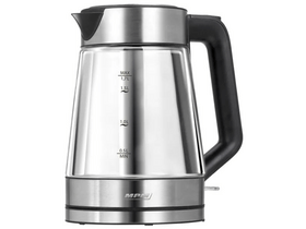 MPM MCZ-122 Vízforraló, 1.7l, üveg-króm MPM MCZ-122 Vízforraló, 1.7l, üveg-króm