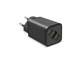 SBS GaN hálózati töltő, fekete (TETRGANUSB2CPD100W) SBS GaN hálózati töltő, fekete (TETRGANUSB2CPD100W)