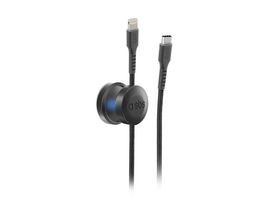 SBS Lightning kábel mágneses tartóval, fekete (TEMAGTCLIGDG)