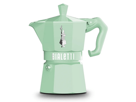 Bialetti Moka Exclusive kotyogós kávéfőző, 3 adag, zöld (9057) Bialetti Moka Exclusive kotyogós kávéfőző, 3 adag, zöld (9057)