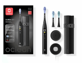 Oclean X Ultra 20S szónikus fogkefe szett, fekete Oclean X Ultra 20S szónikus fogkefe szett, fekete