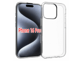 iPhone 16 Pro TPU szilikon, Átlátszó