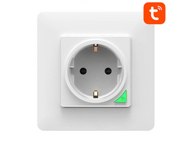 Avatto N-WOT10-EU-W TUYA WiFi fali aljzat, fehér Avatto N-WOT10-EU-W TUYA WiFi fali aljzat, fehér