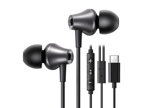Ugreen EP105 Vezetékes fülhallgató, USB-C, fekete (35754) Ugreen EP105 Vezetékes fülhallgató, USB-C, fekete (35754)