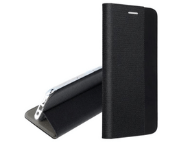 Gigapack GP-145106 iPhone 15 Pro bőr hatású oldalra nyíló tok, fekete Gigapack GP-145106 iPhone 15 Pro bőr hatású oldalra nyíló tok, fekete