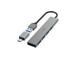 Hama 200141 USB 3.2 GEN1 HUB 1:4 PORT 5GB/s + USB TYPE-C OTG Hama 200141 USB 3.2 GEN1 HUB 1:4 PORT 5GB/s + USB TYPE-C OTG