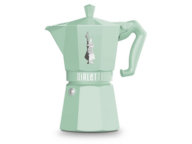 Bialetti Moka Exclusive kotyogós kávéfőző, 6 adag, zöld (9058) Bialetti Moka Exclusive kotyogós kávéfőző, 6 adag, zöld (9058)