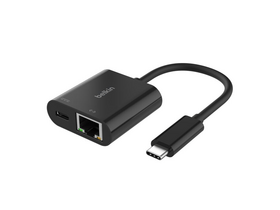 Belkin USB-C na Ethernet i adapter za punjenje (INC019btBK) Belkin USB-C na Ethernet i adapter za punjenje (INC019btBK)
