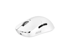 Avax LW03 PRO vezeték nélküli gamer egér, fehér Avax LW03 PRO vezeték nélküli gamer egér, fehér