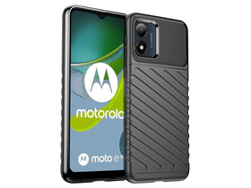 Gigapack Motorola Moto E13 Szilikon telefonvédő tok, fekete (GP-136729)