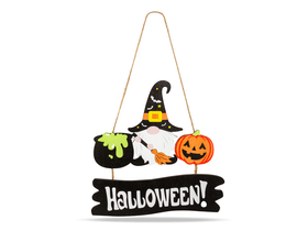 Family 56553 Halloween-i dekor fából, manó, akasztható, 24 x 15 cm Family 56553 Halloween-i dekor fából, manó, akasztható, 24 x 15 cm