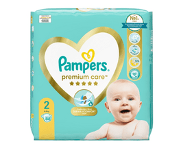 Pampers Premium Care Pelene, 2 veličine, 88 kom Pampers Premium Care Pelene, 2 veličine, 88 kom