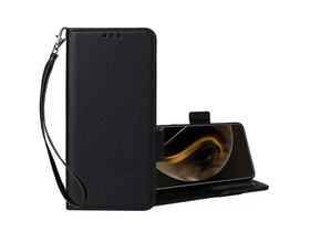 Gigapack GP-160569 TCL 50 5G bőr hatású flip tok, fekete Gigapack GP-160569 TCL 50 5G bőr hatású flip tok, fekete