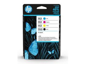 HP 950/951 4 darabos eredeti tintapatron csomag (6ZC65AE) HP 950/951 4 darabos eredeti tintapatron csomag (6ZC65AE)