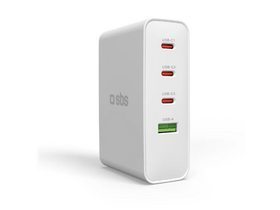 SBS Utazó adapter/ töltő, PD, 100W, fehér (TETRUSB3CPD100INT) SBS Utazó adapter/ töltő, PD, 100W, fehér (TETRUSB3CPD100INT)