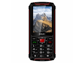 Evolveo StrongPhone W4 Mobiltelefon, fekete/piros Evolveo StrongPhone W4 Mobiltelefon, fekete/piros
