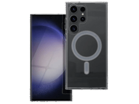 Gigapack Samsung S23 Ultra Szilikon tok, átlátszó (GP-136903)