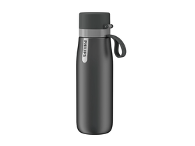 GoZero szűrős fémpalack, 550ML, szürke