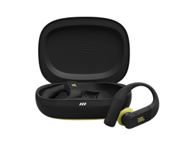JBL Endurance Peak 4 TWS Fülhallgató, fekete/lime JBL Endurance Peak 4 TWS Fülhallgató, fekete/lime