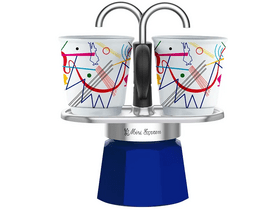 Bialetti Mini Express Kandinsky kotyogós kávéfőző szett (1407/NP) Bialetti Mini Express Kandinsky kotyogós kávéfőző szett (1407/NP)