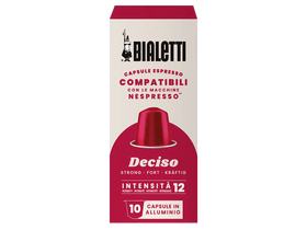 Bialetti Nespresso kompatibilis kapszula DECISO, 10db (96080433) Bialetti Nespresso kompatibilis kapszula DECISO, 10db (96080433)
