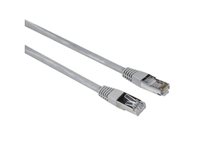 Hama 200918 CAT5E F/UTP Patch kábel, szürke, 10 m Hama 200918 CAT5E F/UTP Patch kábel, szürke, 10 m