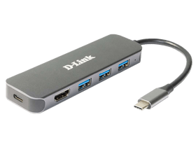 D-Link USB-C 3xUSB3.0 USB-C/PD3.0 HDMI dokkoló (DUB-2333) D-Link USB-C 3xUSB3.0 USB-C/PD3.0 HDMI dokkoló (DUB-2333)